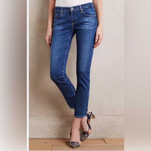 Anthropologie AG Stevie Slim Ankle Jeans Size 4/27 - Picture 1 of 9